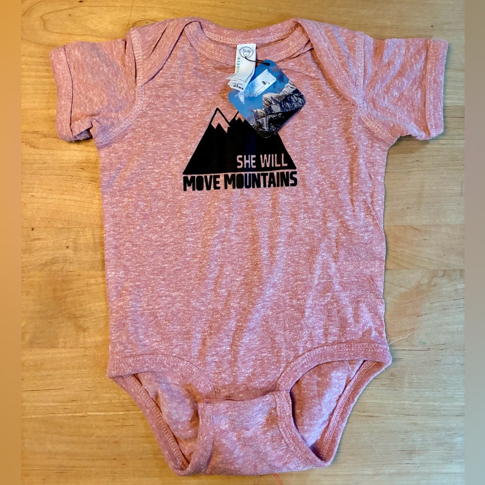 Screen print onesie
